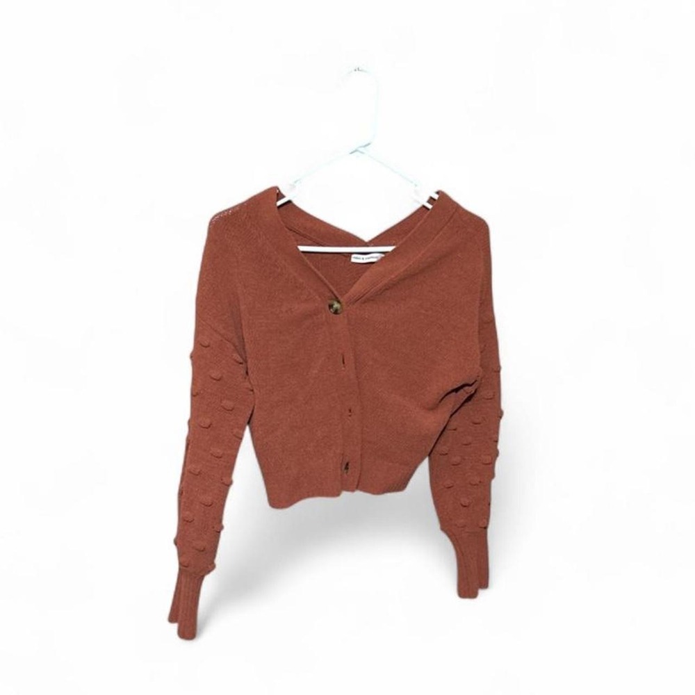 Moon & madison - cardigan - brown - XS